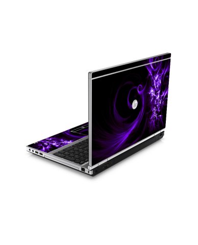HP EliteBook 8560P PURPLE SPIRAL Laptop Skin