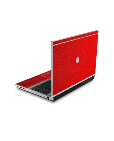 HP EliteBook 8560P RED CARBON FIBER Laptop Skin