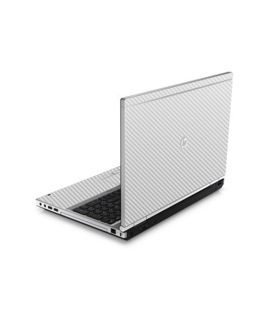 HP EliteBook 8560P WHITE CARBON FIBER Laptop Skin