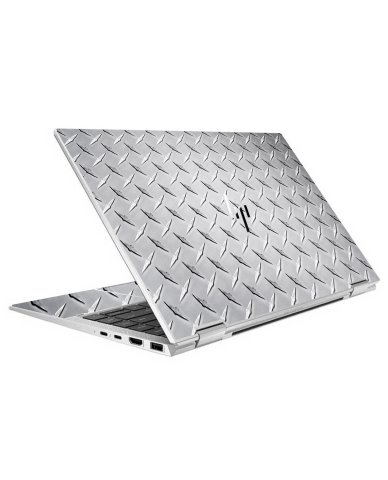 HP EliteBook X360 1040 G7 DIAMOND PLATE Laptop Skin
