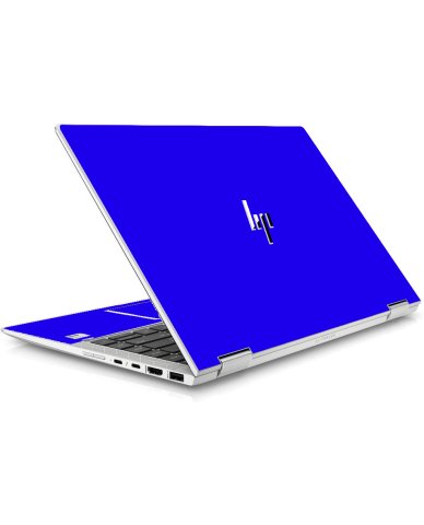HP EliteBook X360 1040 G5 / G6 BLUE Laptop Skin