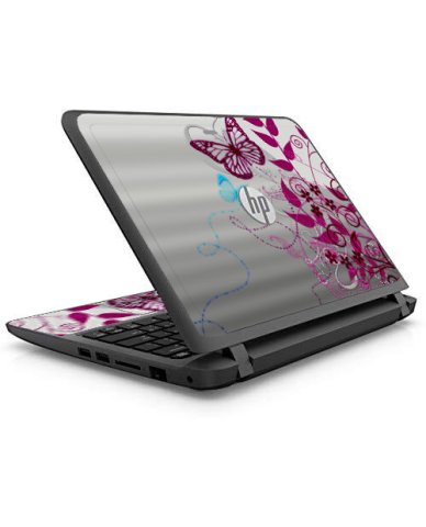 HP ProBook 11 G1 ABSTRACT GARDEN Laptop Skin