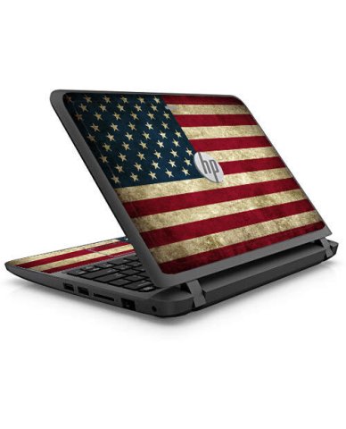 HP ProBook 11 G2 AMERICAN FLAG Laptop Skin
