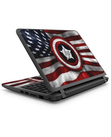 HP ProBook 11 G1 CAPTAIN AMERICA Laptop Skin