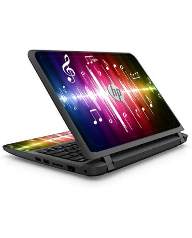 HP ProBook 11 G1 NEON NOTES Laptop Skin