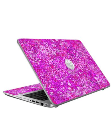 HP ProBook 440 G4 OCEAN BOTTOM FLOWERS Laptop Skin