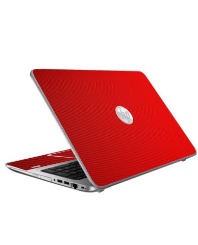 HP ProBook 440 G4 RED CARBON FIBER Laptop Skin