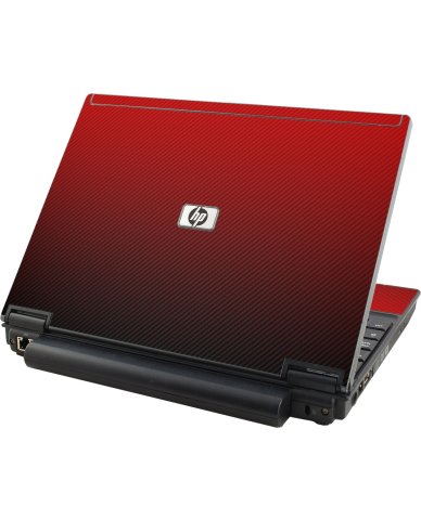 HP EliteBook 2510P RED CARBON FIBER Laptop Skin