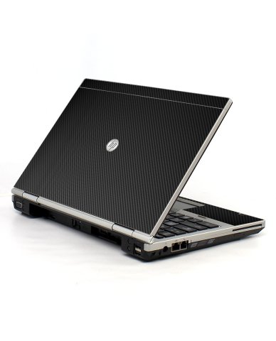 HP EliteBook 2560P BLACK CARBON FIBER Laptop Skin