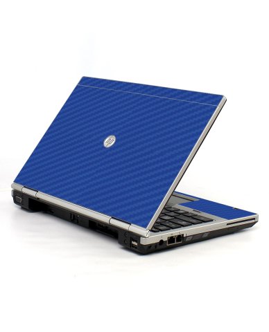 HP EliteBook 2560P BLUE CARBON FIBER Laptop Skin