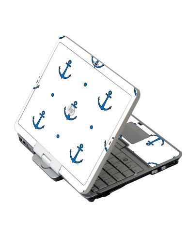 Blue Anchors HP 2760P Laptop Skin