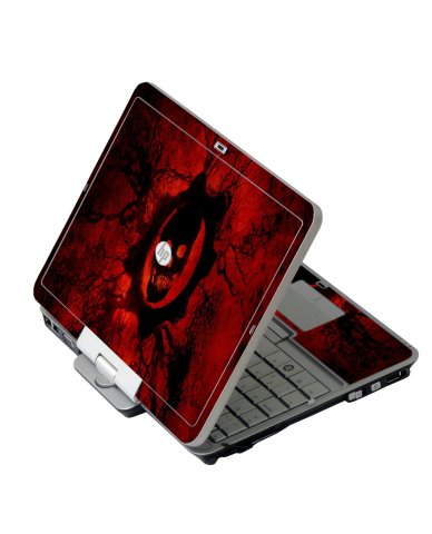 Dark Skull HP 2760P Laptop Skin