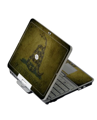 Green Don't Tread Flag HP 2760P Laptop Skin