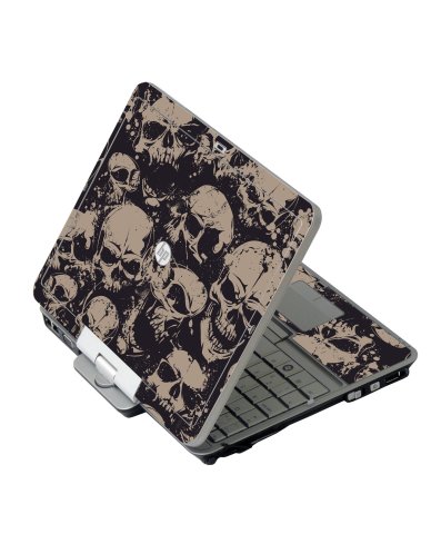 Grunge Skulls HP 2760P Laptop Skin