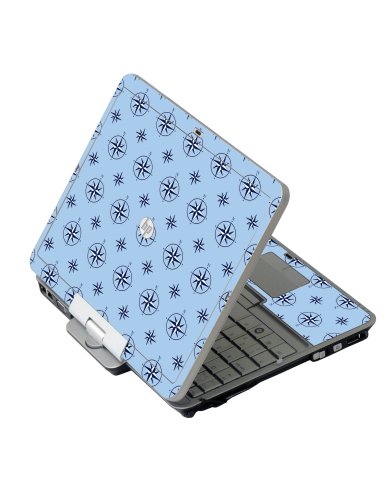 Nautical Blue HP 2760P Laptop Skin
