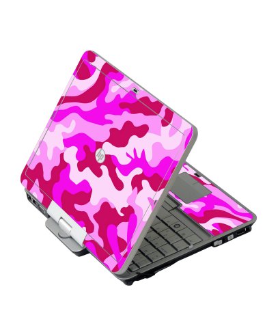 Pink Camo HP 2760P Laptop Skin