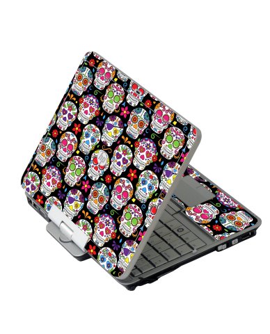 Sugar Skulls Seven HP 2760P Laptop Skin