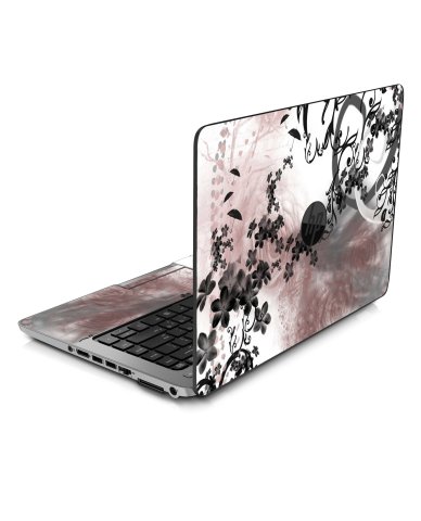 ProBook 350 G2 FLOWERS AND UMBRELLAS Laptop Skin