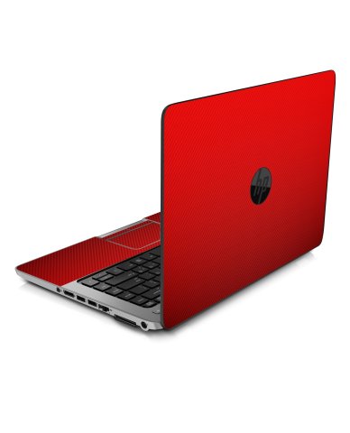 HP ProBook 650 G1 RED CARBON FIBER Skin
