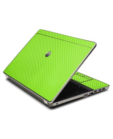 Green Carbon Fiber 4535S Laptop Skin