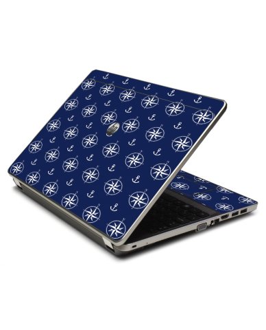 Nautical Anchors 4535S Laptop Skin
