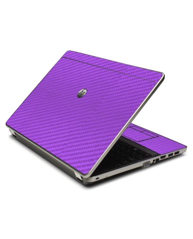 Purple Carbon Fiber 4535S Laptop Skin