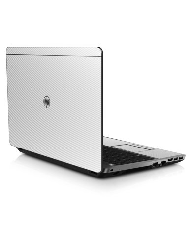 ProBook 4530S WHITE CARBON FIBER Laptop Skin