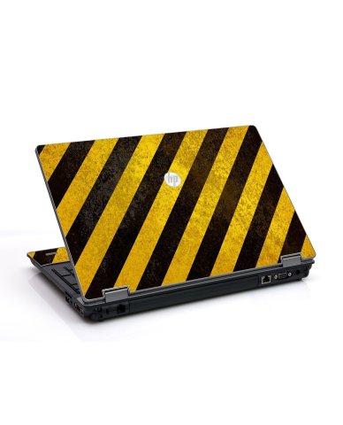 ProBook 6455B CAUTION STRIPES Laptop Skin