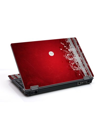 ProBook 6455B RED GRUNGE Laptop Skin