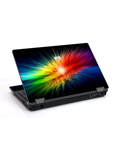 Rainbow Burst 6530B Laptop Skin