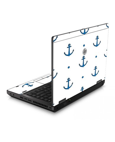 Blue Anchors 6560B Laptop Skin