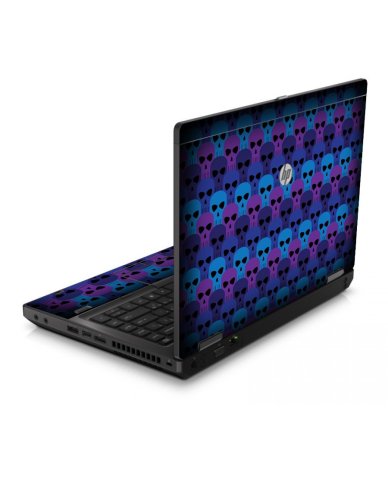 ProBook 6360T BLUE SKULLS Laptop Skin