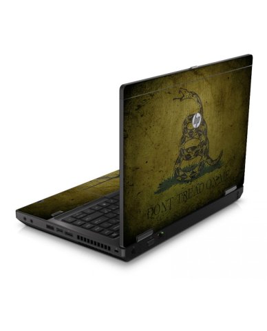 Green Don't Tread Flag 6560B Laptop Skin