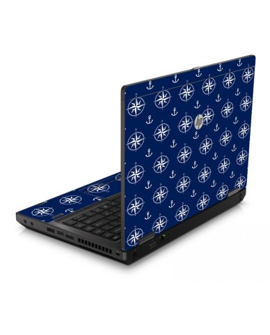 Nautical Anchors 6560B Laptop Skin