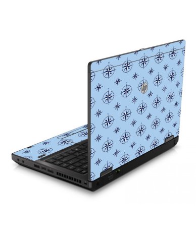Nautical Blue 6560B Laptop Skin