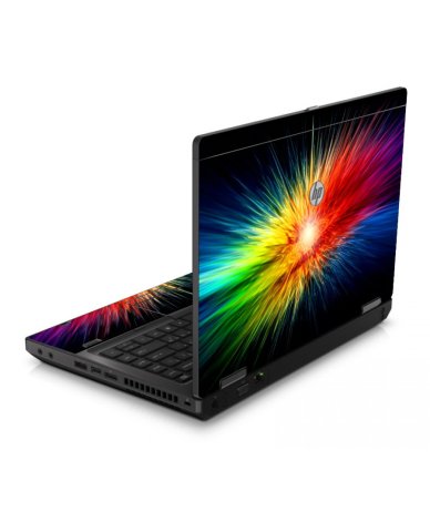 Rainbow Burst 6560B Laptop Skin