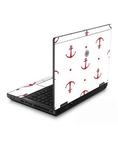 Red Anchors 6560B Laptop Skin