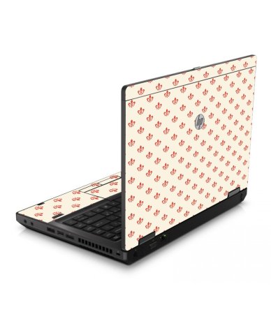 White And Pink Versailles 6560B Laptop Skin