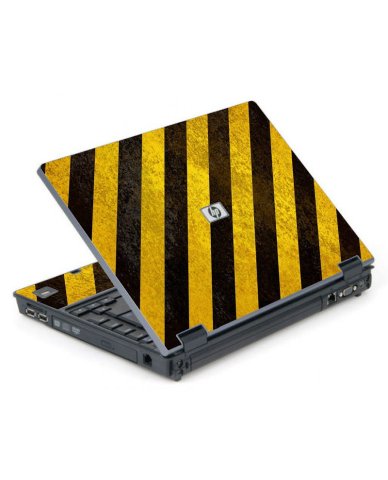 Caution Stripes 6710B Laptop Skin