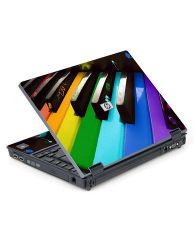 Colorful Piano 6710B Laptop Skin