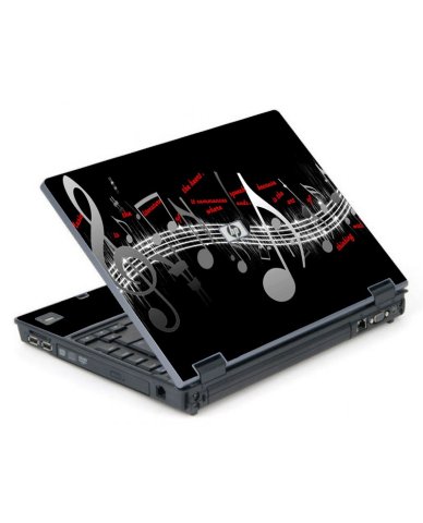 Music Notes 6710B Laptop Skin
