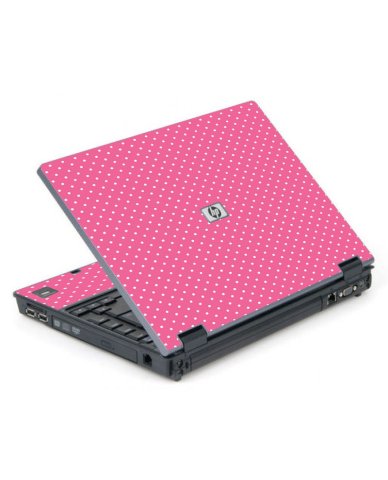 Pink Polka Dot 6710B Laptop Skin