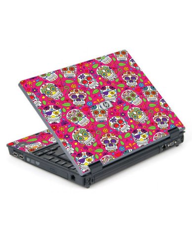 Pink Sugar Skulls 6710B Laptop Skin