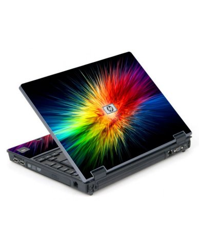 Rainbow Burst 6710B Laptop Skin