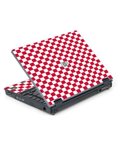 Red Checkered 6710B Laptop Skin