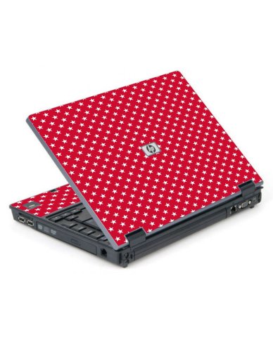 Red White Starts 6710B Laptop Skin