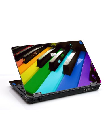 Colorful Piano 6730B Laptop Skin