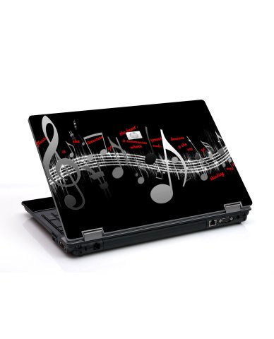 Music Notes 6730B Laptop Skin