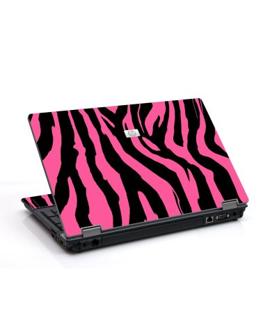 Pink Zebra 6730B Laptop Skin