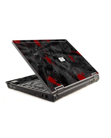 Black Skulls Red 6930P Laptop Skin